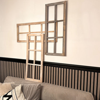 Holzfenster Dekoration Altholz