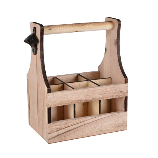 Flaschenträger Holz