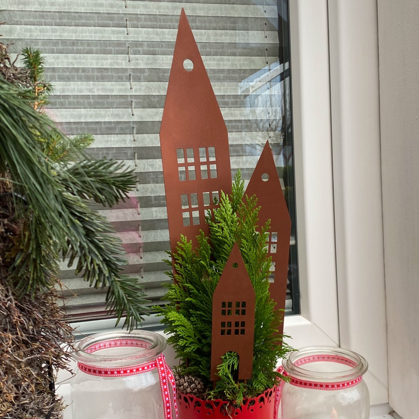 Garden Häuser Gartenstecker 3er Set