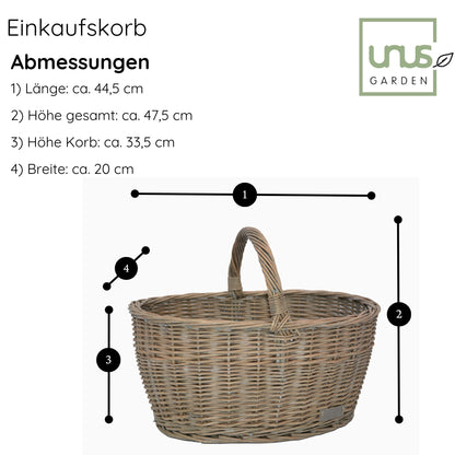 Weidenkorb Einkaufskorb