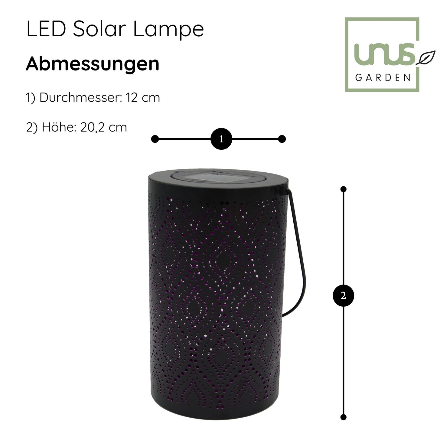 Solar-Laterne Solarleuchte