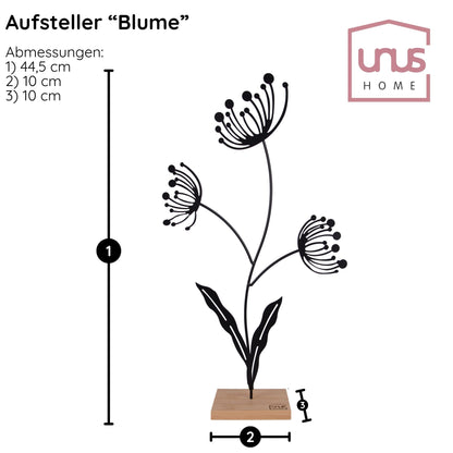 Aufsteller Deko-Blume