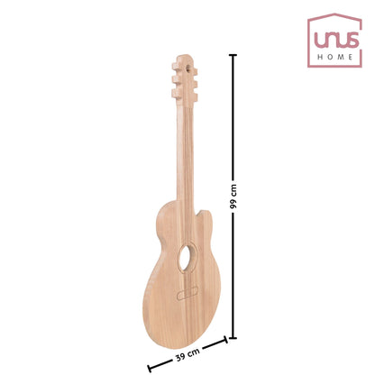 Holzgitarre "Gustav" in Natur