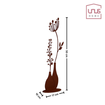 Aufsteller Deko-Blume mit Vase
