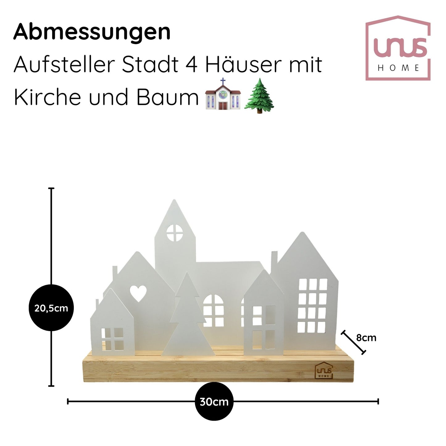 Häuser-Aufsteller Stadt