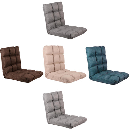 Bodenstuhl mit verstellbarer Rückenlehne klappbar und bequem