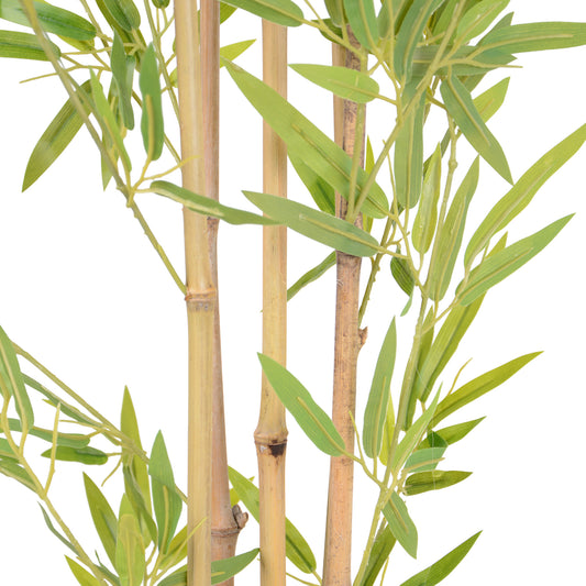 Kunstpflanze Bambus Echtholzstamm in verschiedenen Größen