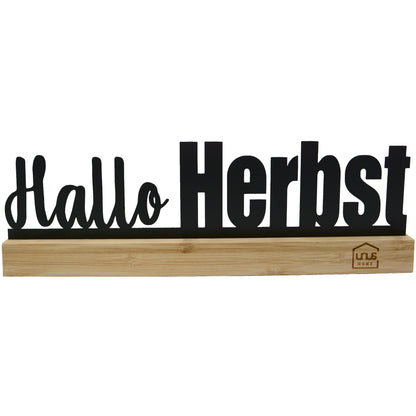 Aufsteller Jahreszeiten schwarz