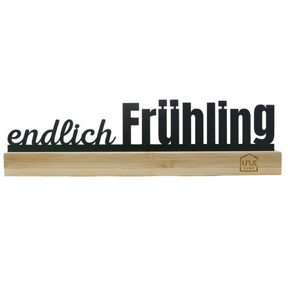 Aufsteller Jahreszeiten schwarz