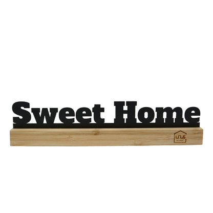 Aufsteller Schriftzug Sweet Home oder Familie