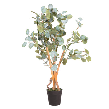 Kunstpflanze Eukalyptus Echtholzstamm in verschiedenen Größen