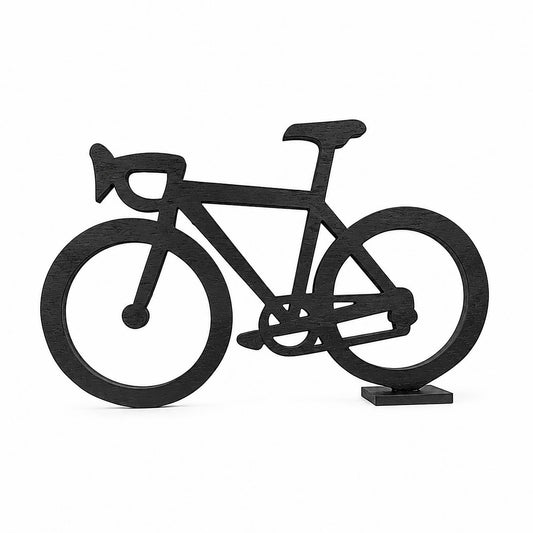 Aufsteller Holz Rennrad "Bram" in verschiedenen Größen