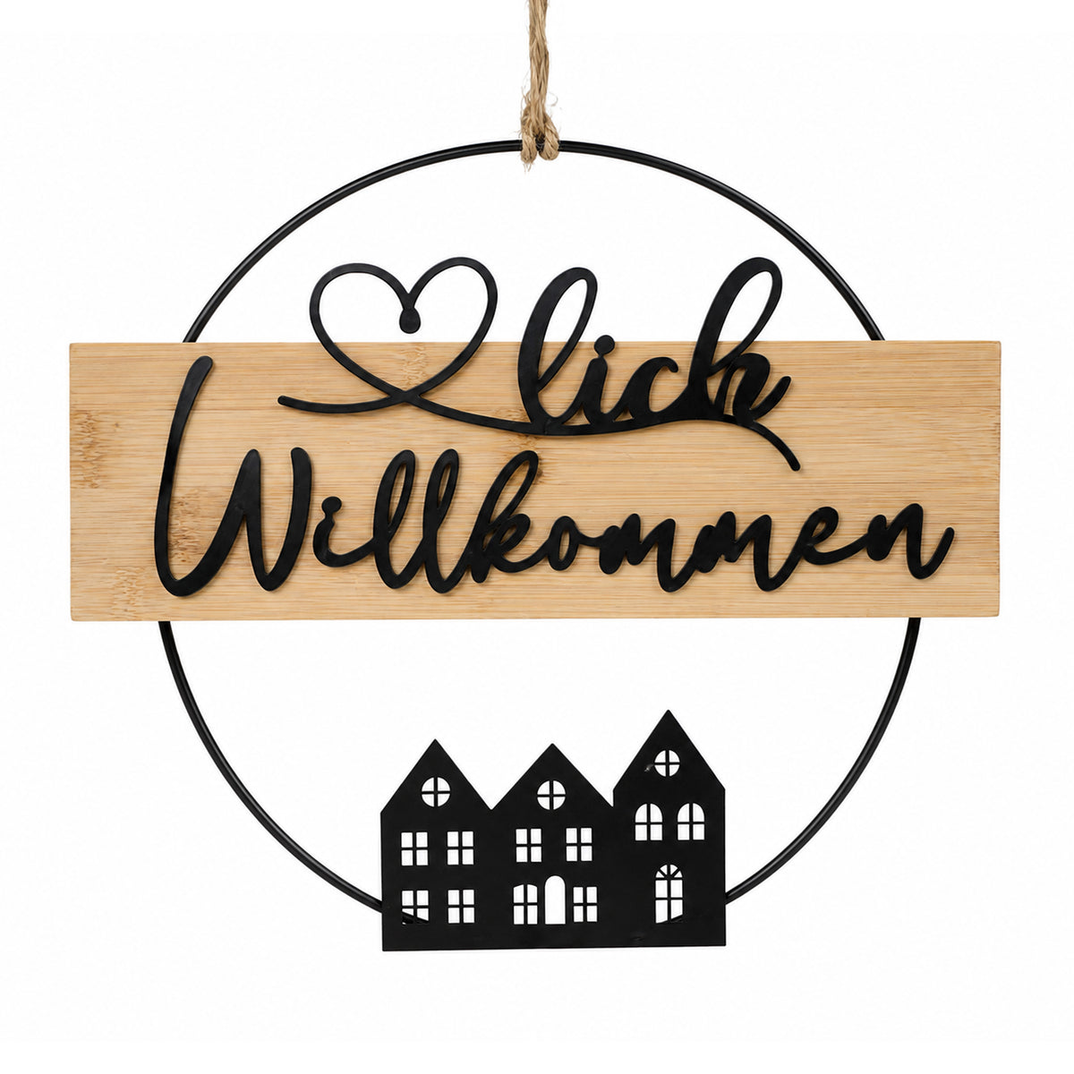 Aufhänger Lia "Herzlich Willkommen"