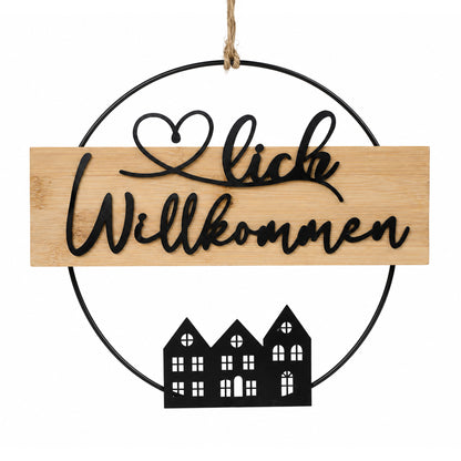 Aufhänger Lia "Herzlich Willkommen"