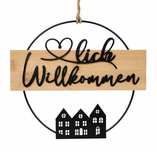 Aufhänger Lia "Herzlich Willkommen"