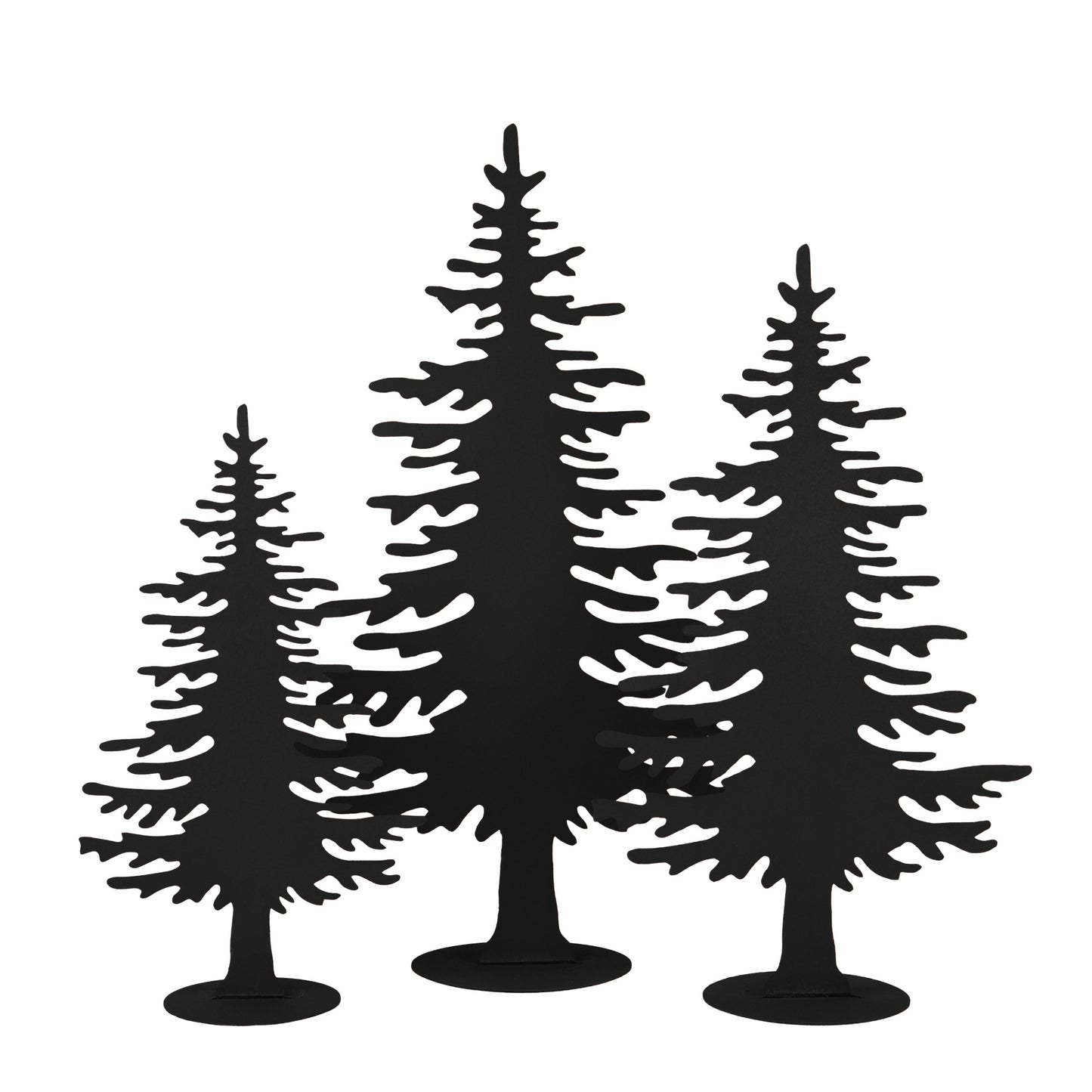 Tannenbaum-Aufsteller in verschiedenen Farben klein