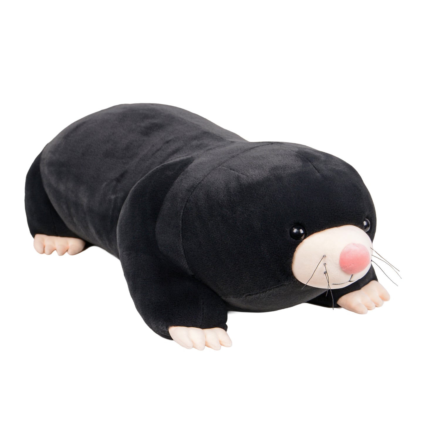 UNUS Kuscheltier Maulwurf schwarz