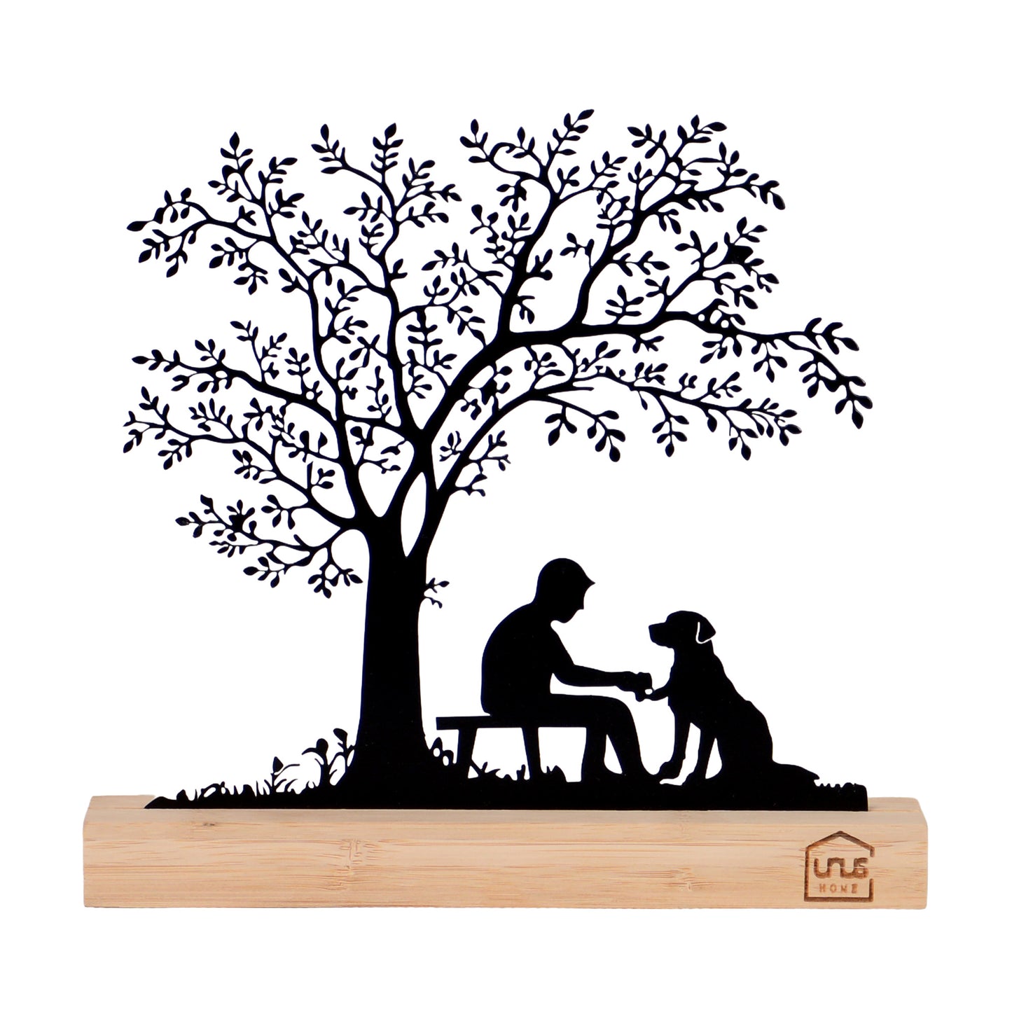 Aufsteller Baum mit Kind