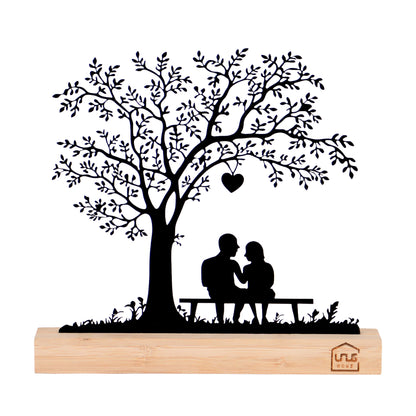 Aufsteller Baum mit Kind