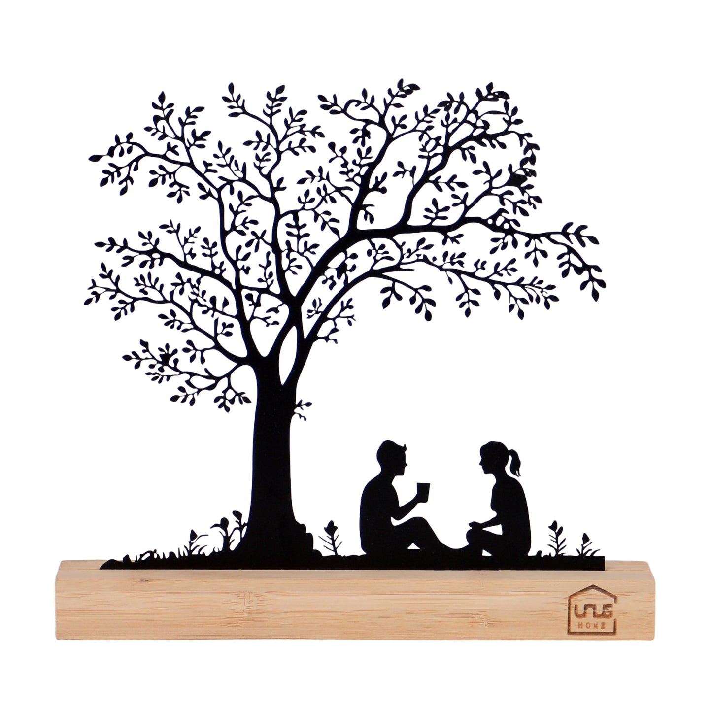 Aufsteller Baum mit Kind