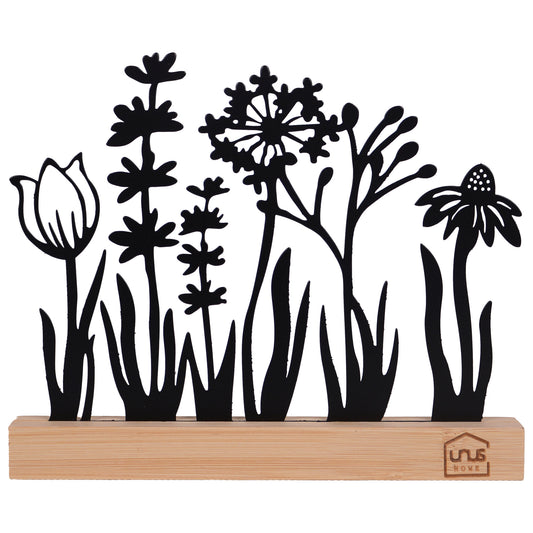 Aufsteller Blumenwiese Silhouette
