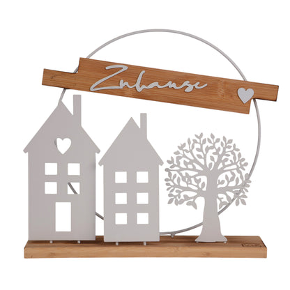 Aufsteller Deko-Schild Zuhause
