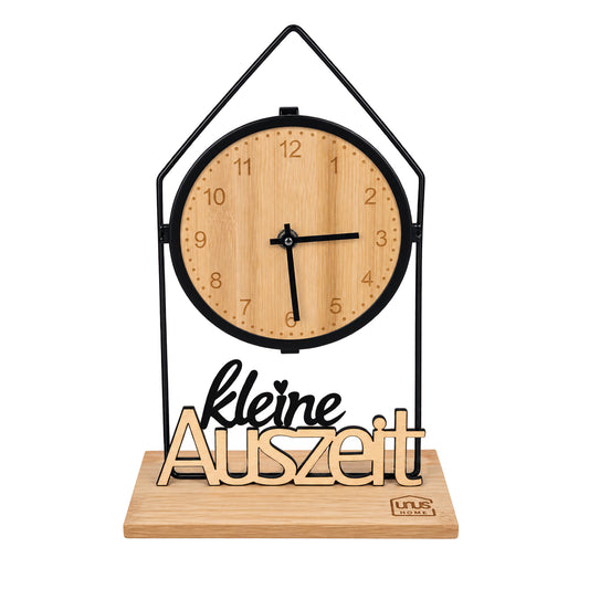 Tischuhr Quarzwerk Tilda "Kleine Auszeit"