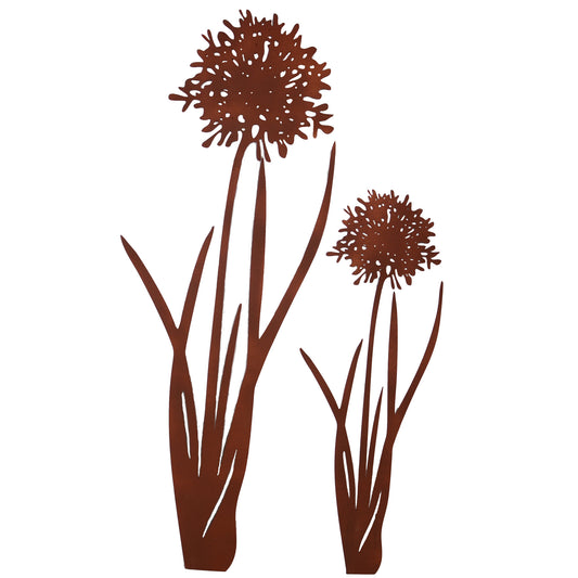 Gartenstecker Agapanthus 2er Set