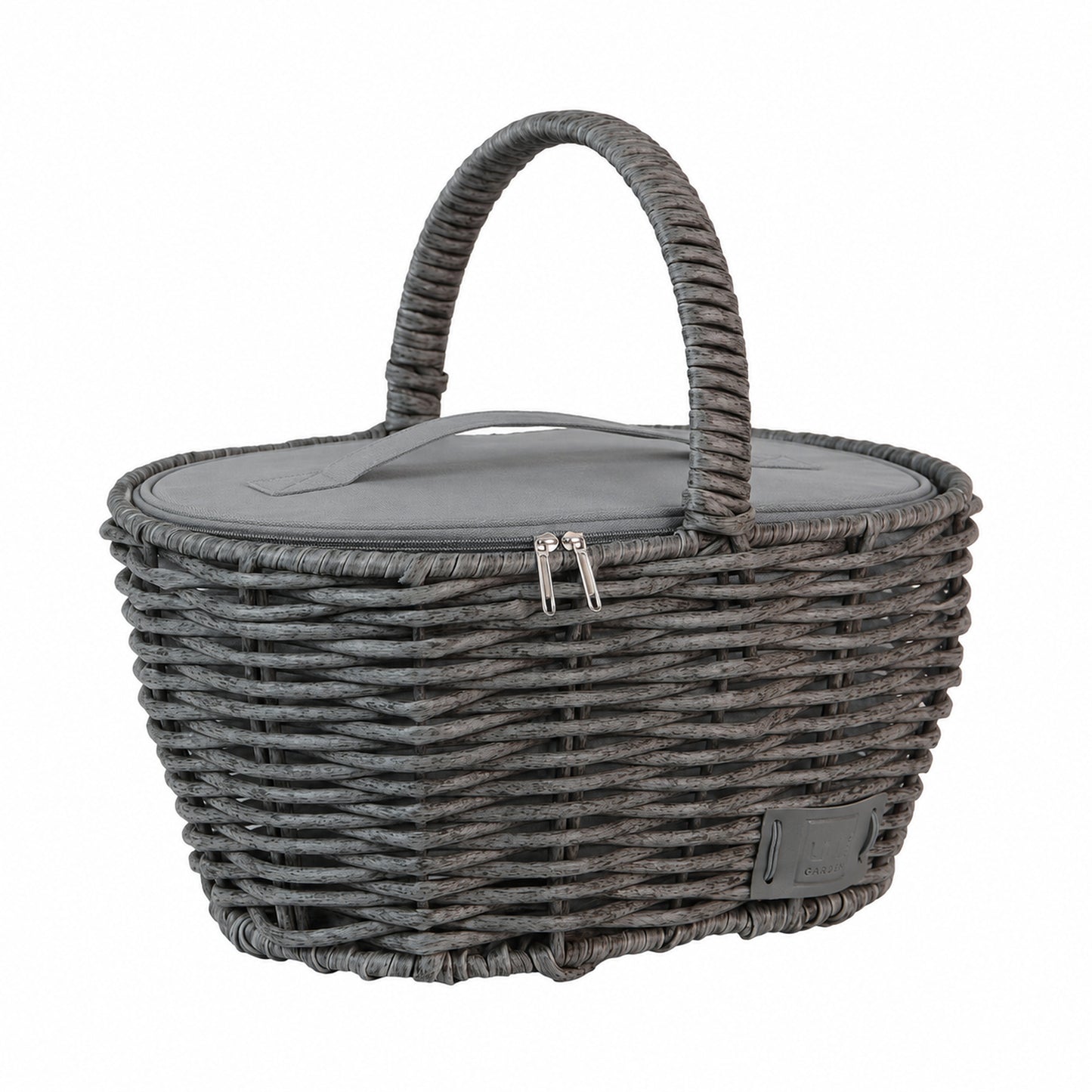 Einkaufskorb inklusive Kühltasche in Rattan-Optik für Kinder