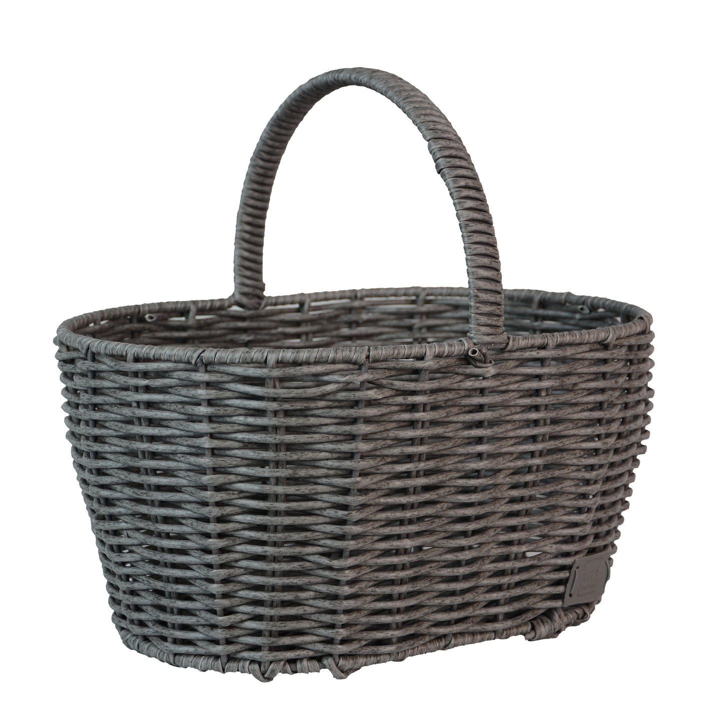 Einkaufskorb in Rattan-Optik