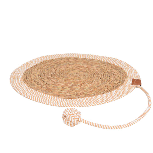 Kratzmatte Katze Tina Seegras Ø50 cm