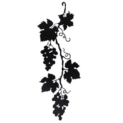 Weinrebe zum hängen in rost und schwarz