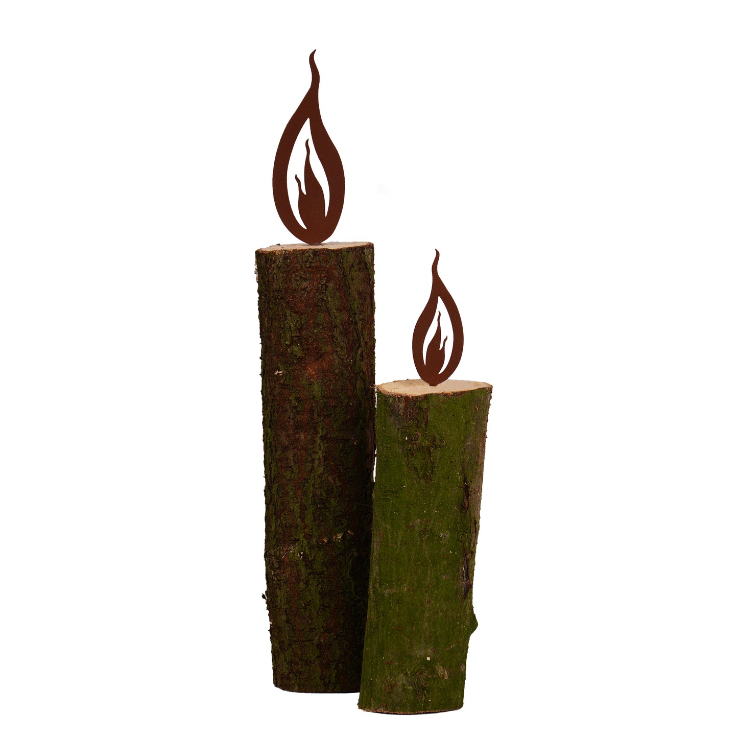 Gartenstecker Flammen 10er-Set in verschiedenen Größen
