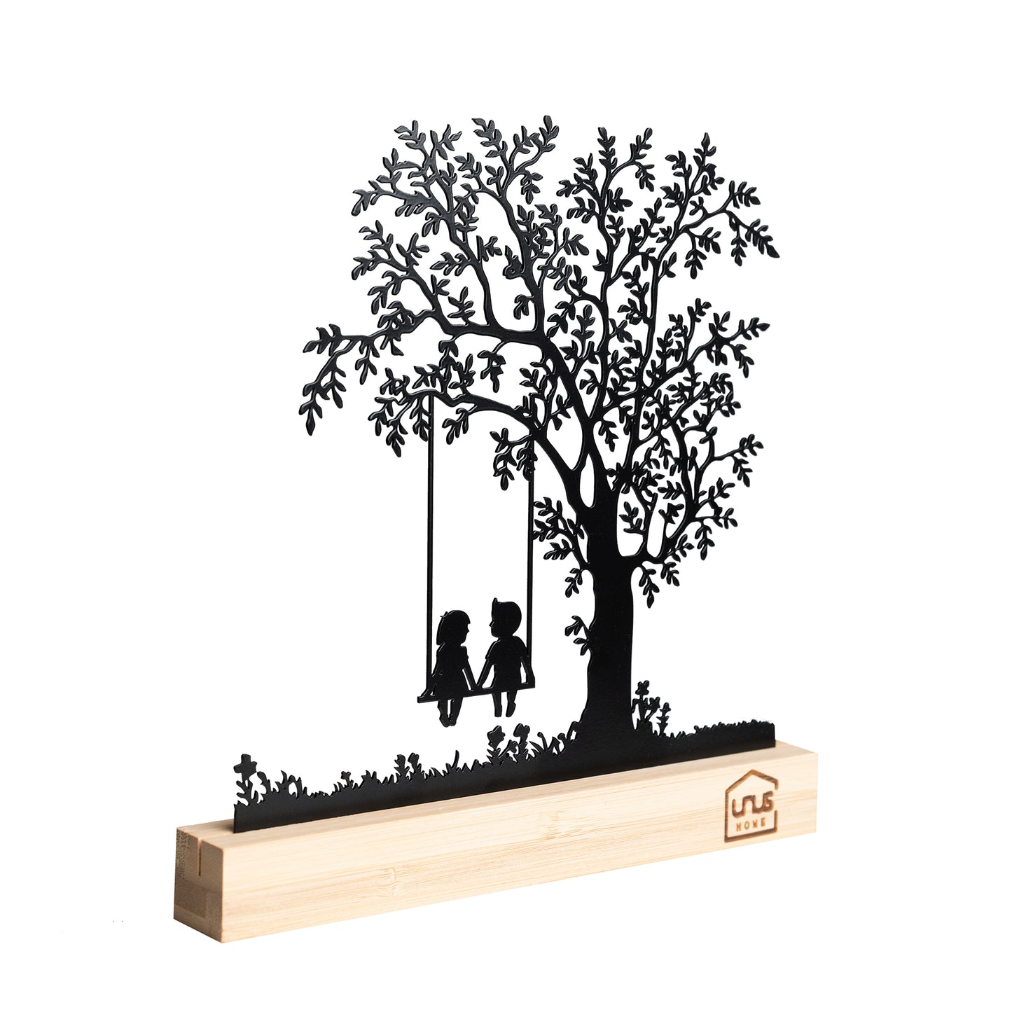 Aufsteller Baum mit Kind