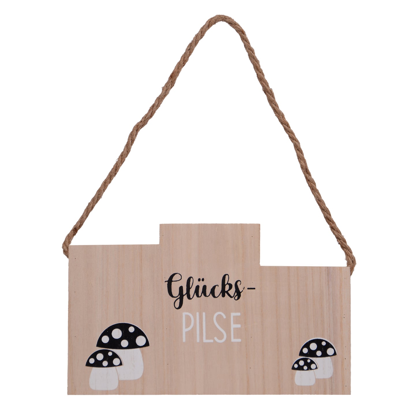 Flaschenhalter Glücks-PILSE - Bambus oder Holz