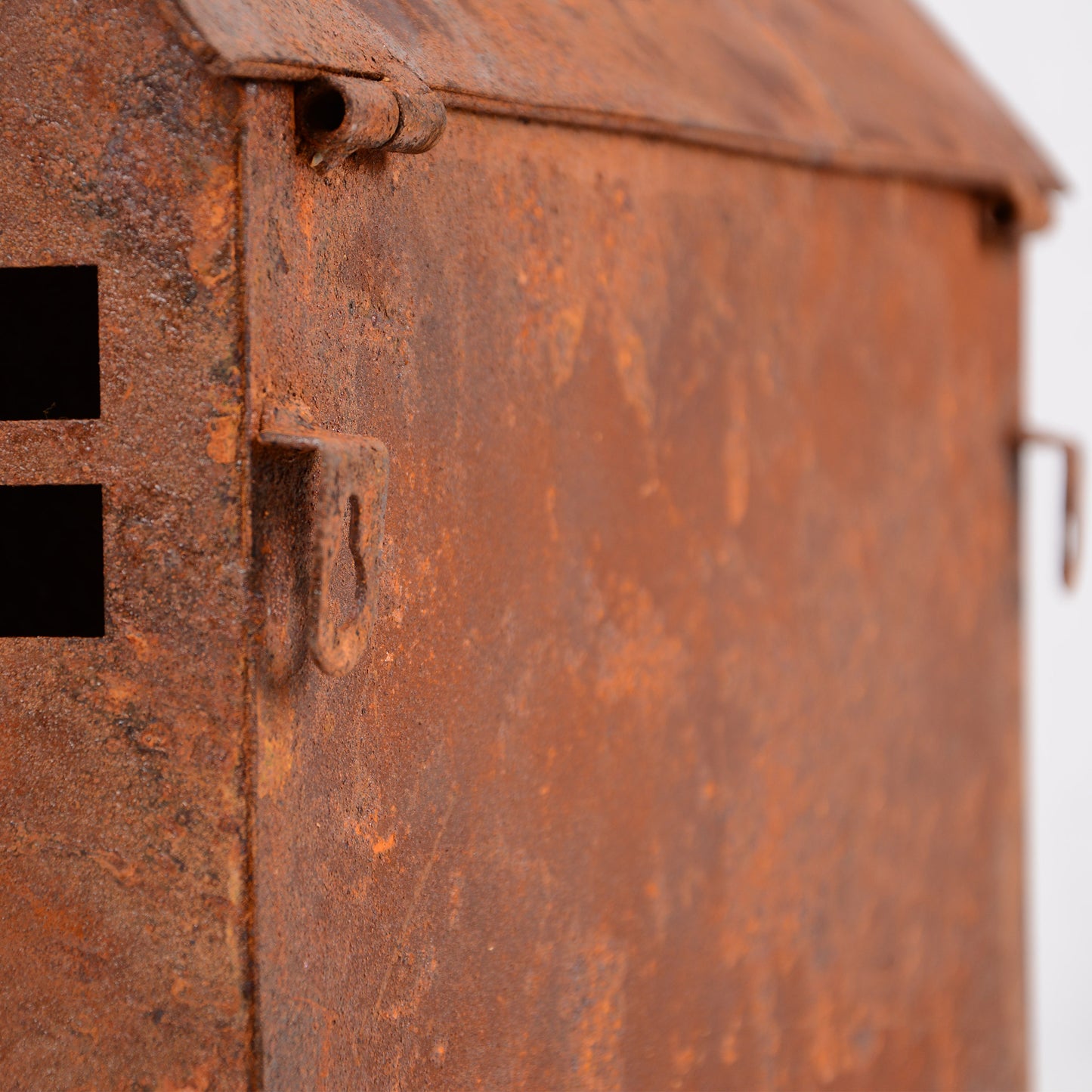 Vogelhaus ohne Stab in rost