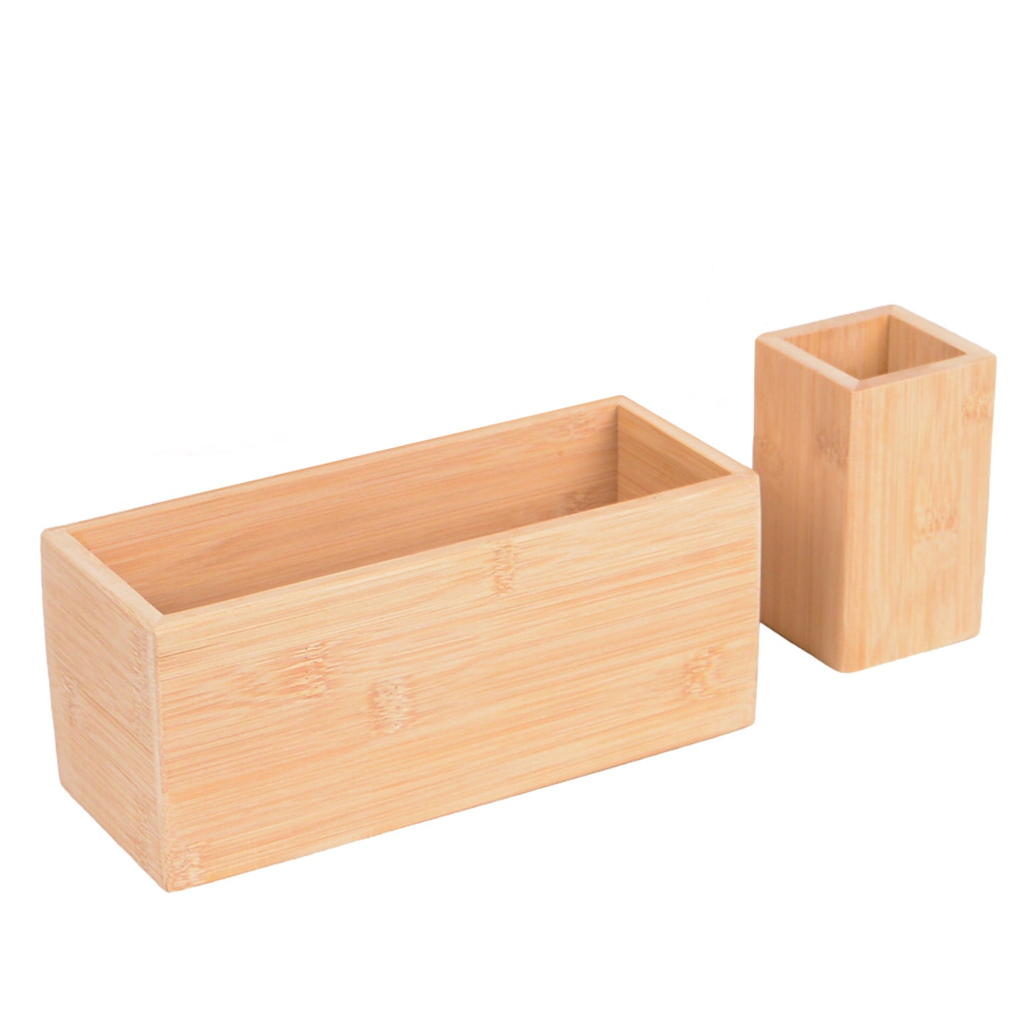 Aufbewahrungset Bambus 3-tlg in natur