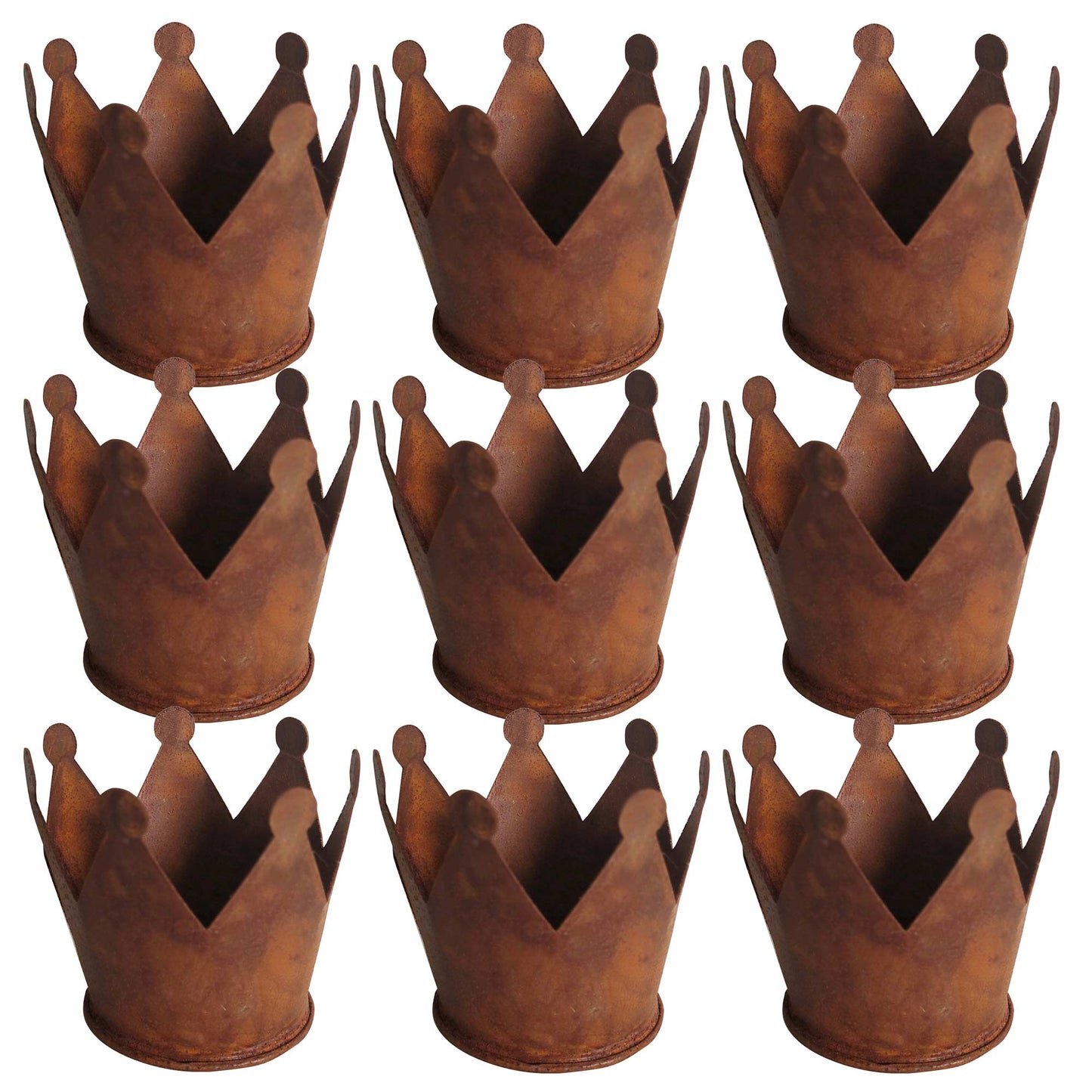 Krone Zink Rost Ø12 verschiedene Sets