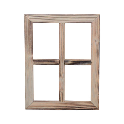 Holzfenster Dekoration Altholz