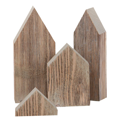 Holzstadt Dekoration Altholz