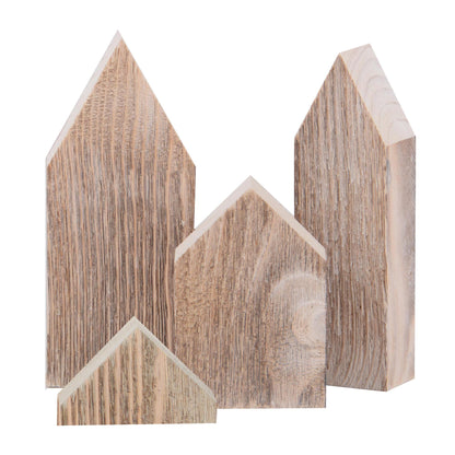 Holzstadt Dekoration Altholz