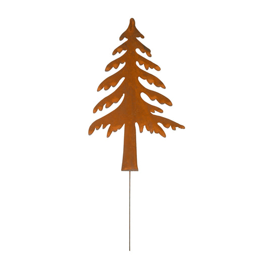 Roststecker Zink Tannenbaum rostig