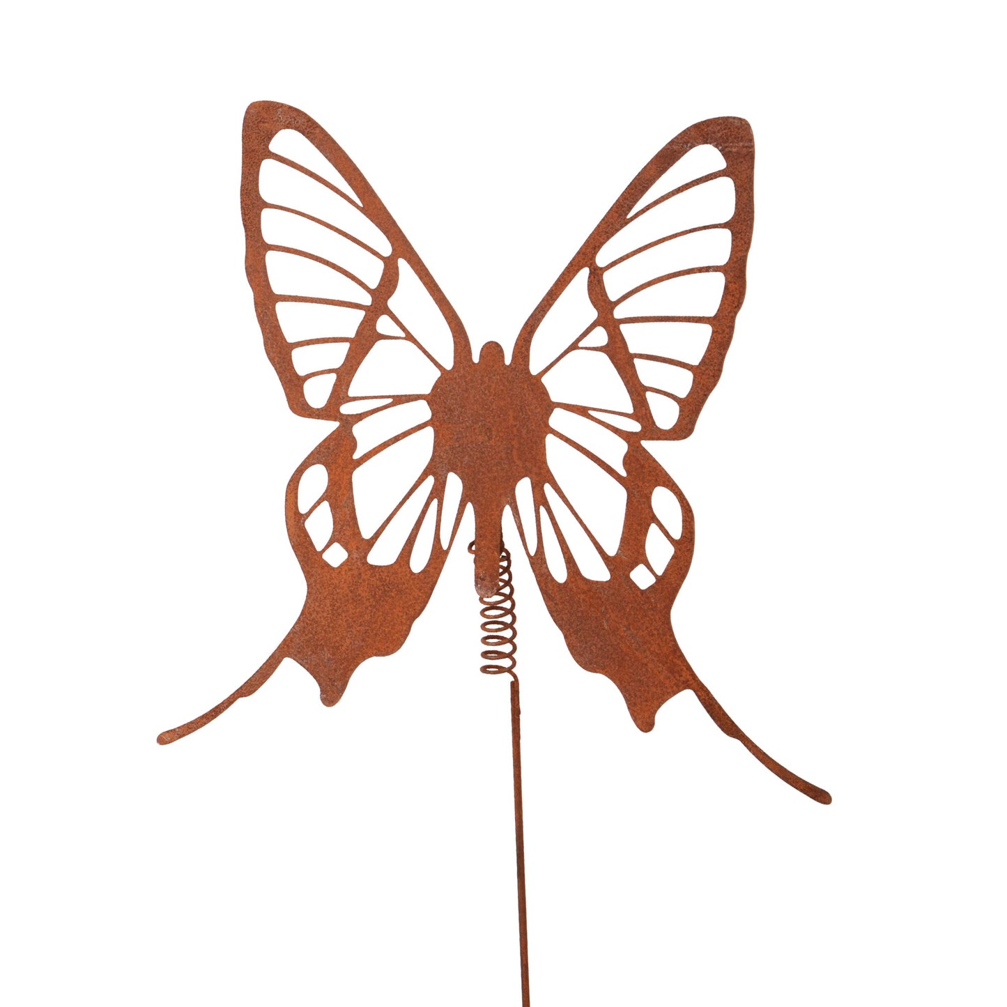 Roststecker Schmetterling mit Wackelfeder verschiedene Größen