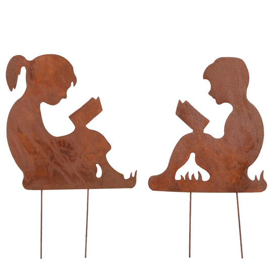 Roststecker Junge und Mädchen 2er Set