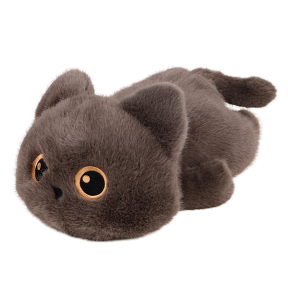 Plüschtier Kuscheltier Katze "Mokka" dunkelbraun