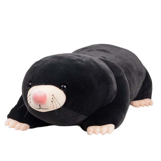 UNUS Kuscheltier Maulwurf schwarz