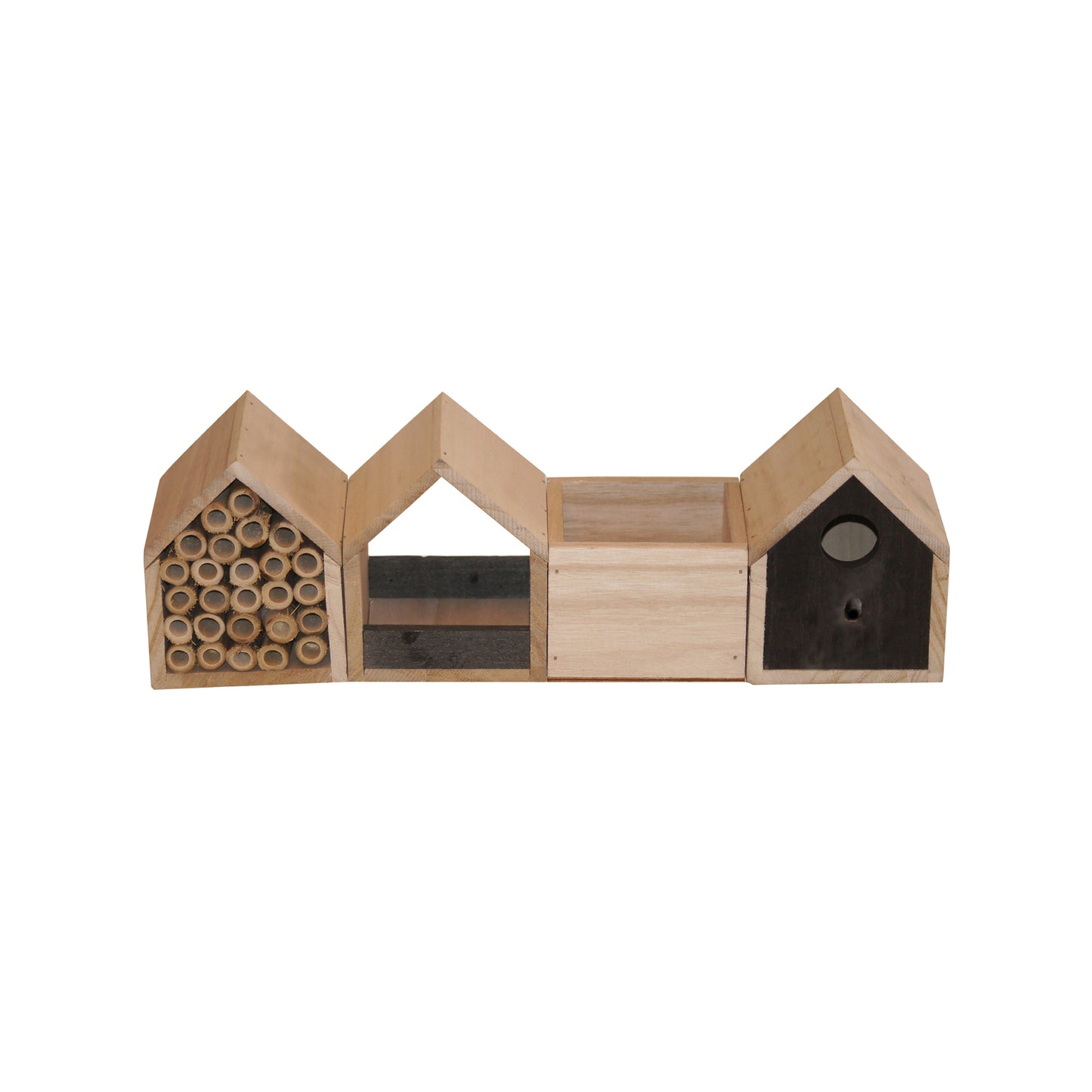 Insektenhotel 4 fach Holz