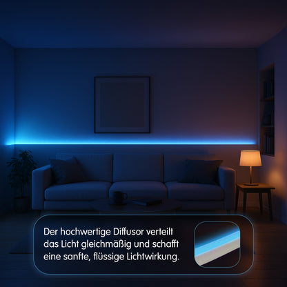 LED Streifen mit App Steuerung