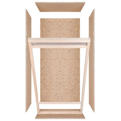 Repiterra Holz Hochterrarium Frontbelüftung 60x120x60 cm