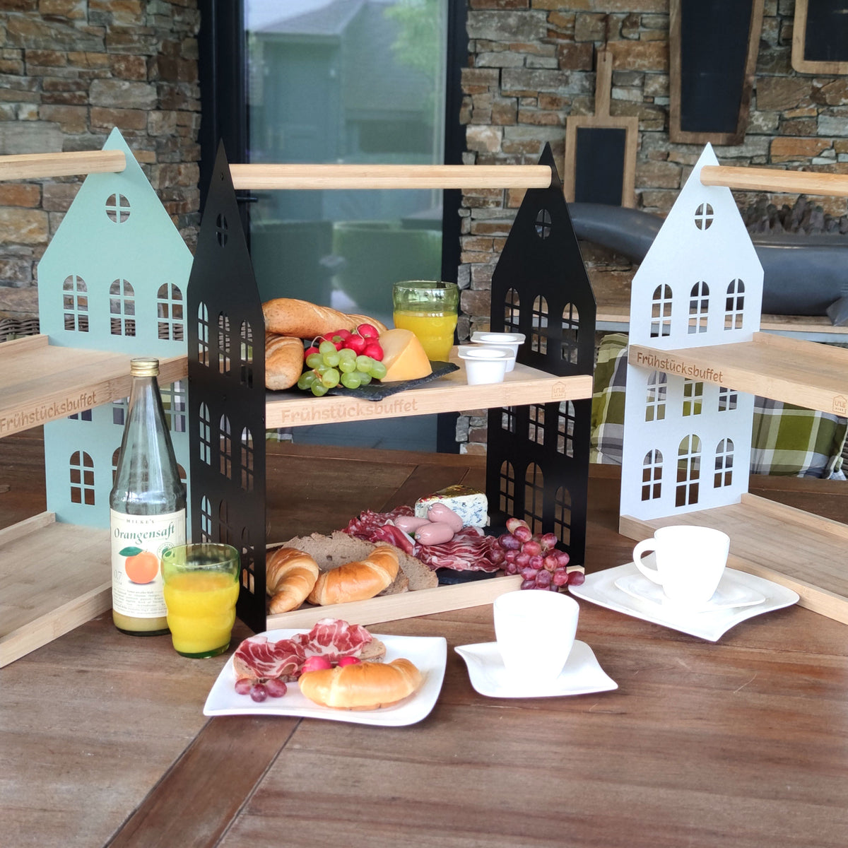 Frühstücksbuffet Etagere – UNUS